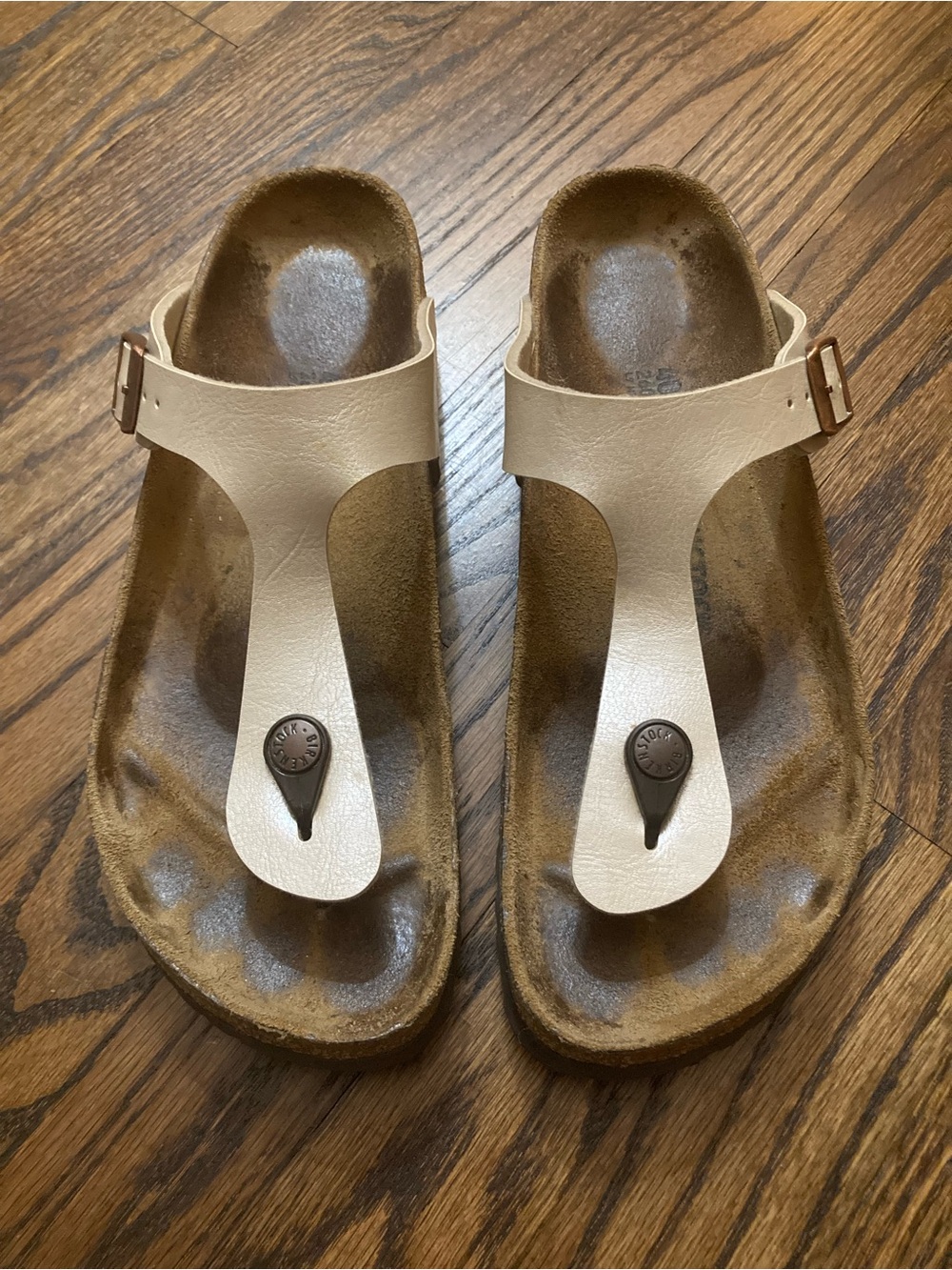 Birkenstock Gizeh 40 Medium/Narrow Rose Gold Metallic